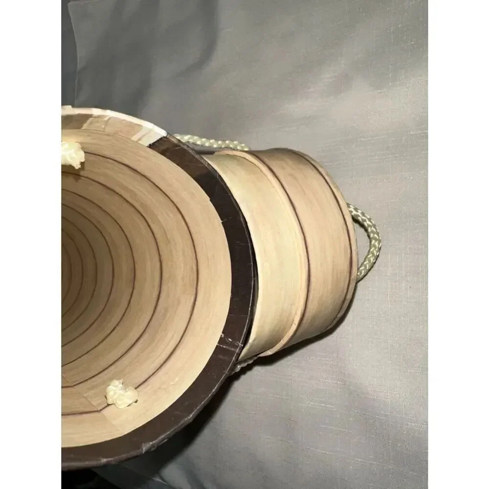 F. de Villeneuve vintage 1967 Caves Fauchon Chablis wine gift storage tube